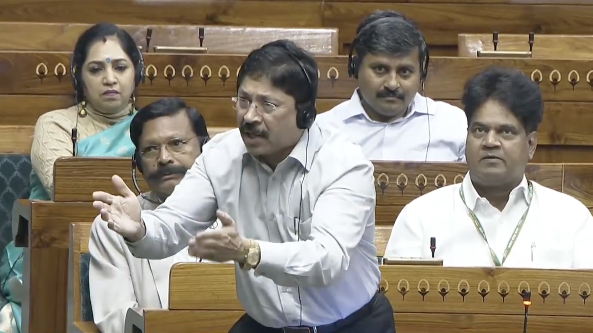 ‘RSS ideology’: DMK MP Dayanidhi Maran questions inclusion of Sanskrit translations in Parliament broadcast